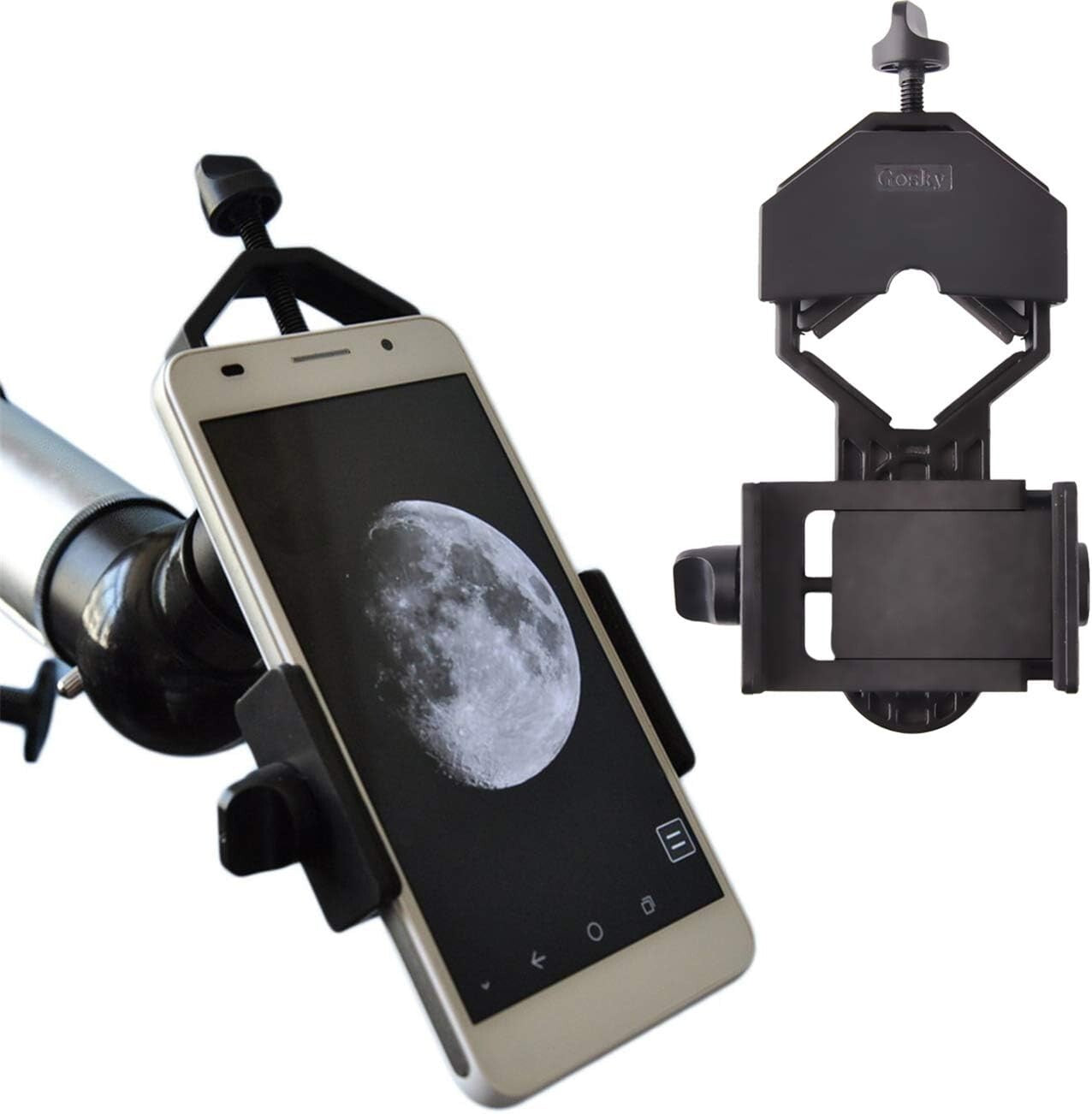 GOSKY Smartphone Adapter Mount Regular Size Compatible w Binoculars Monocular