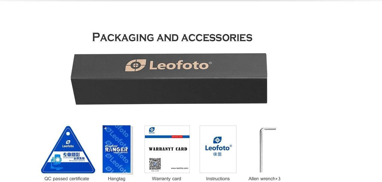 Leofoto VR-380 380mm Long Lens Support for Manfrotto/Sachtler Tripod Head