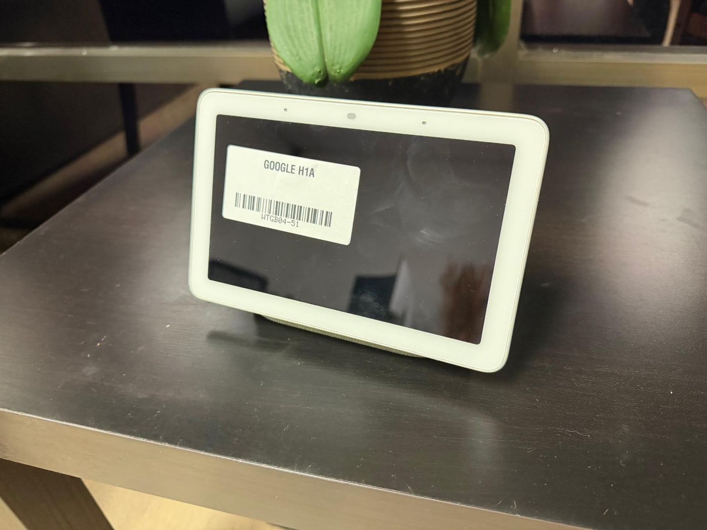 Google H1A Nest Hub 1st Gen Smart Display Silver w/ adapter Tested / WORKING