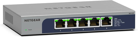 MS105 Netgear 5port MultiGigabit 125G Ethernet Unmanaged Switch