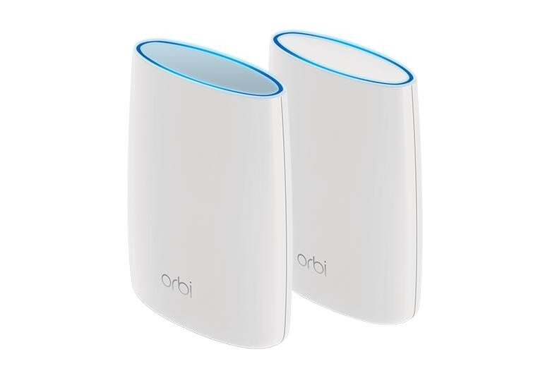 AC3000 RBK50-100NAS Netgear Orbi TrriBand Wireless Router White Pack of 2
