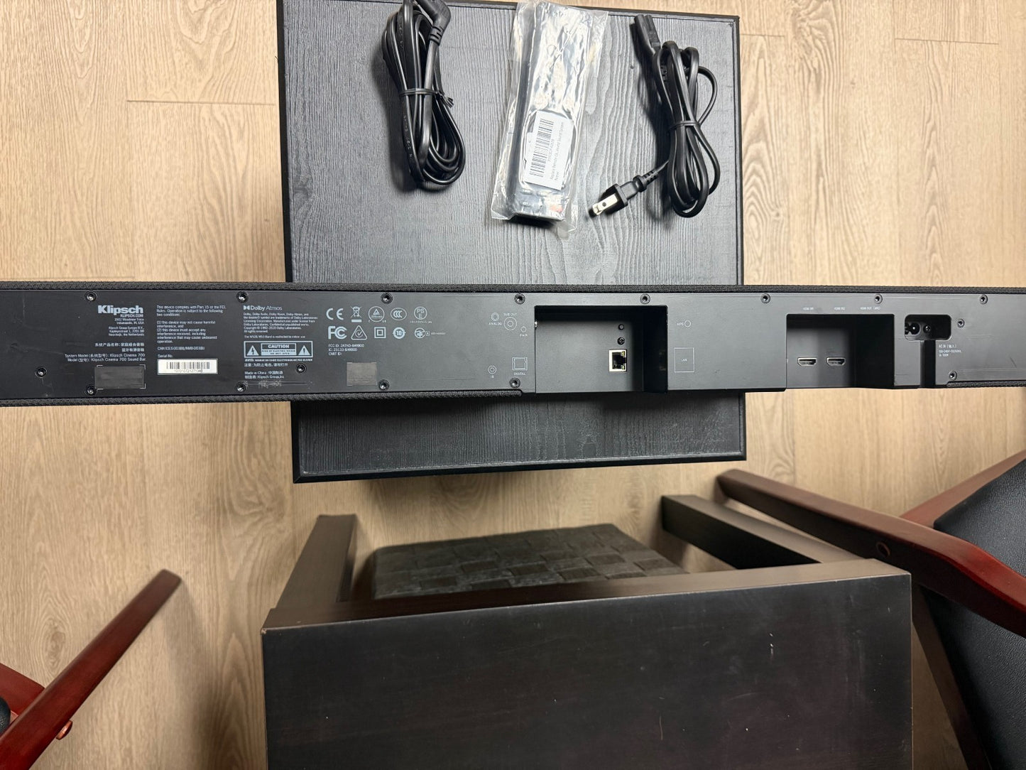 Klipsch Cinema 700 3.1 Dolby Atmos Soundbar +Wireless Sub Surround Sound System