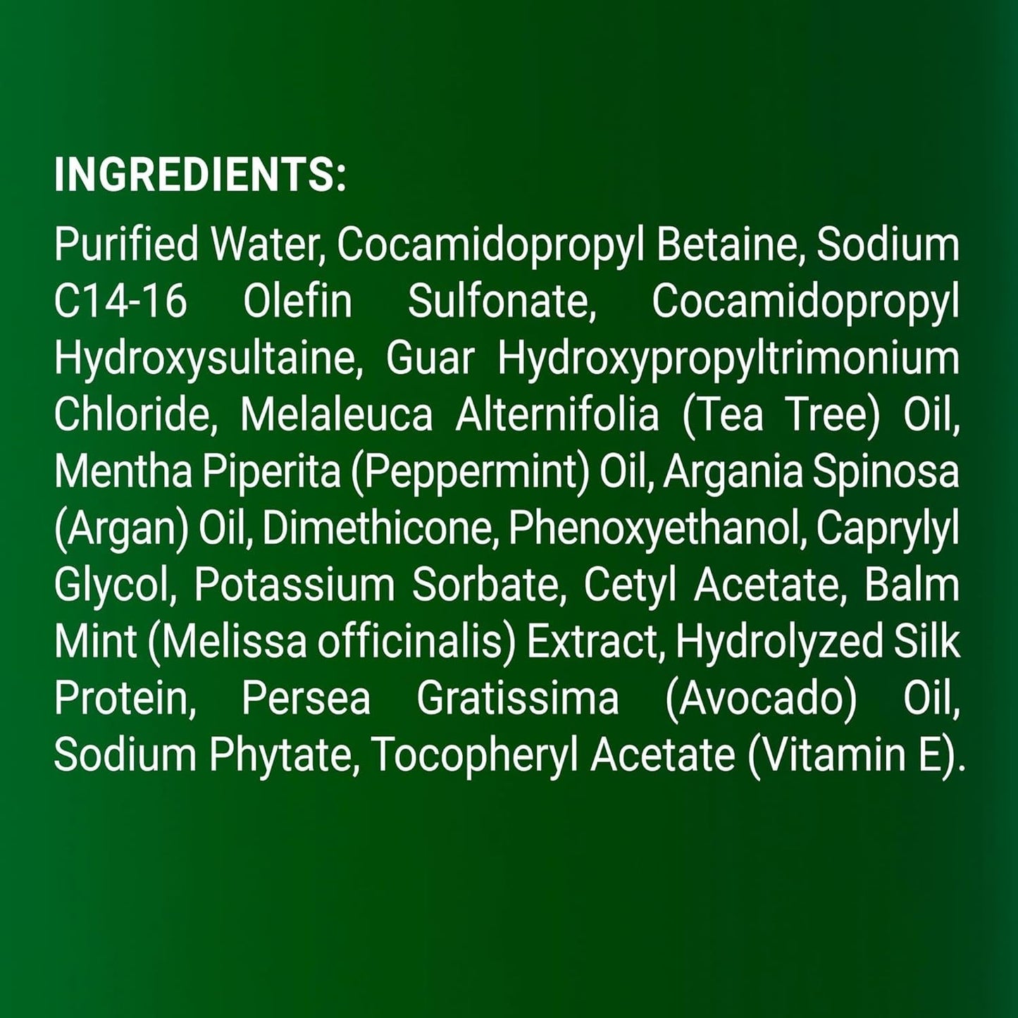 SOULSPA PURE Tea Tree Body Wash 2-Pack– 16oz Each, Peppermint Odor & Itch Relief