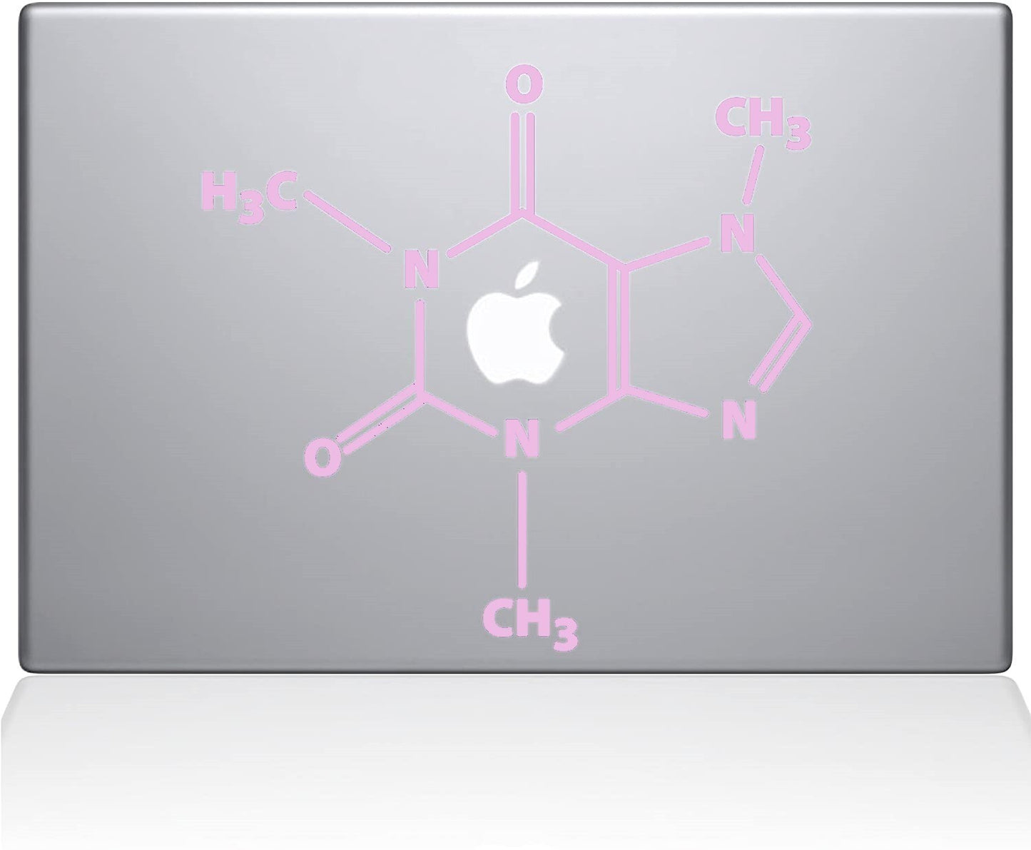 Decal Guru Molecular Structure of Coffee MacBook Decal Vinyl Sticker