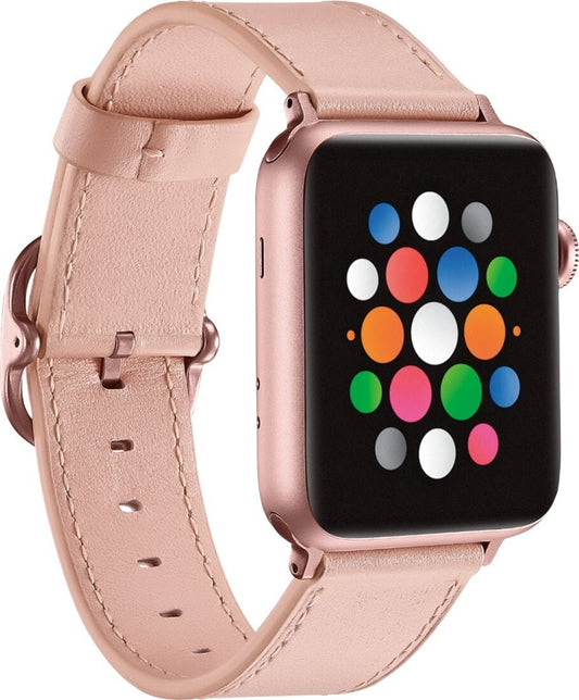 PT-AWB42PL Platinum Leather Band 42mm 44mm Pink