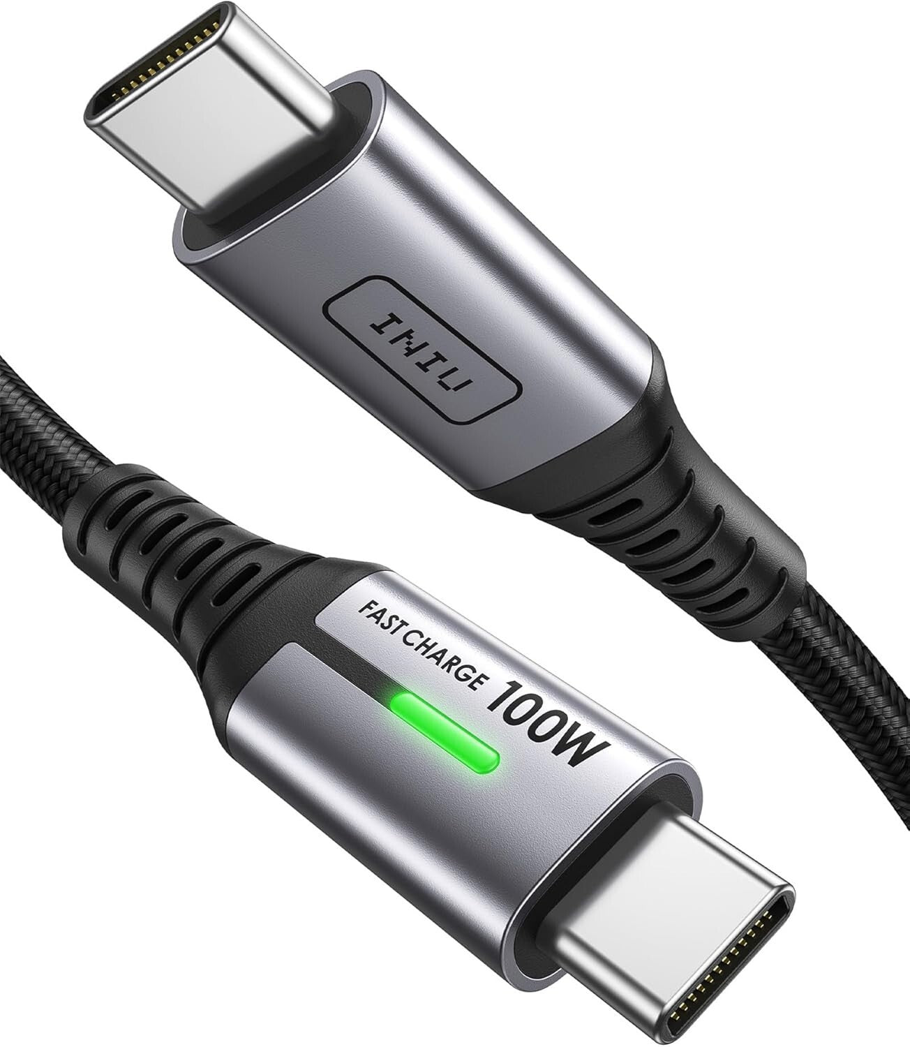 Samsung INIU USB C Cable 1ftFast ChargeriPhone 15 Pro Max Galaxy Black