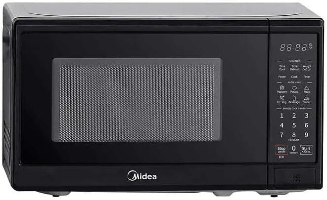 900 EM9P022CV-PMB Midea 09 cuft Countertop Microwave Oven W Turntable Black
