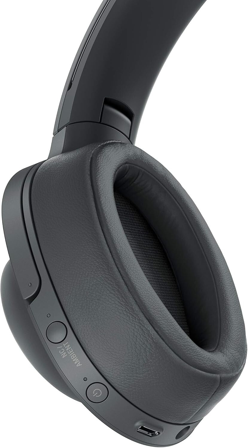 Sony WHH900N BLACK Hear On 2 Wireless Overear Noise Cancelling High Resolution