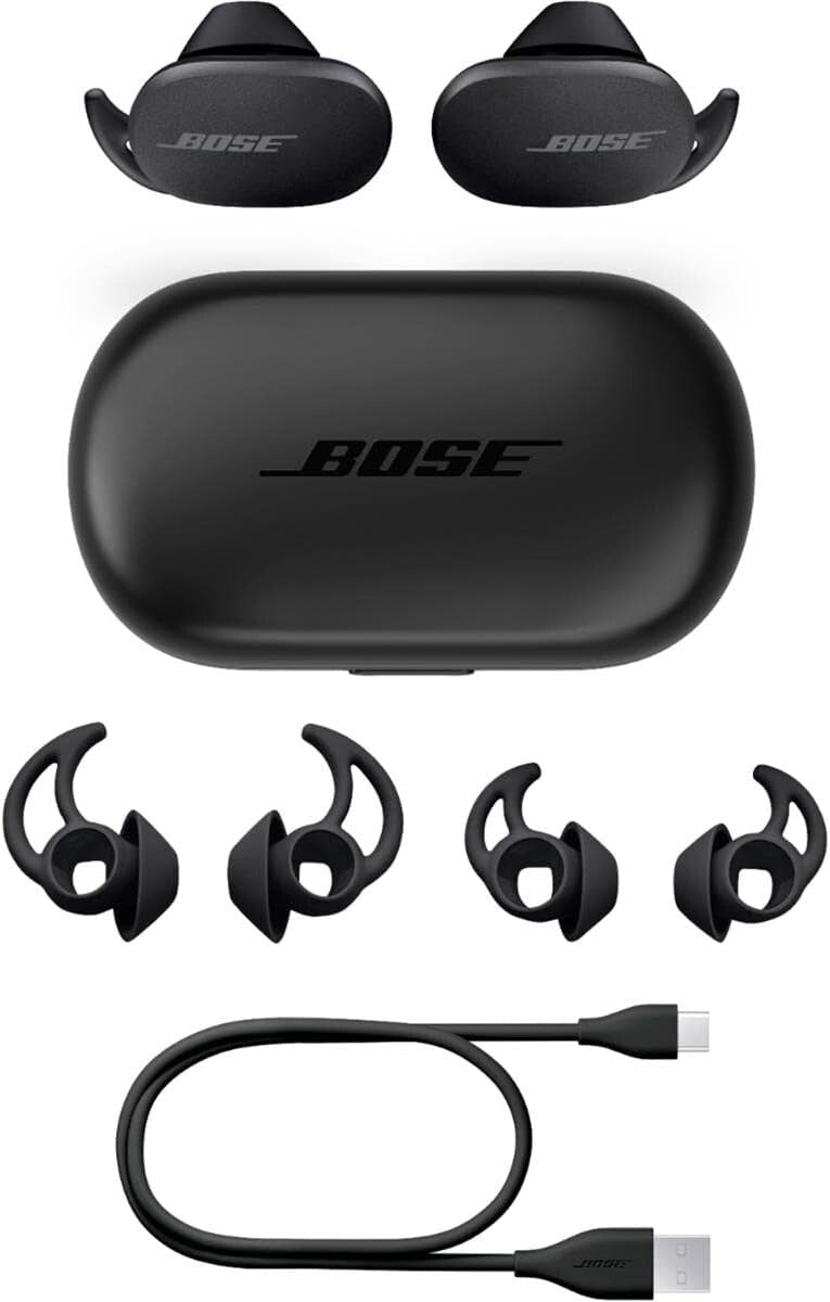 Bose QuietComfort EarBuds Noise Cancelling Bluetooth Headphones Black