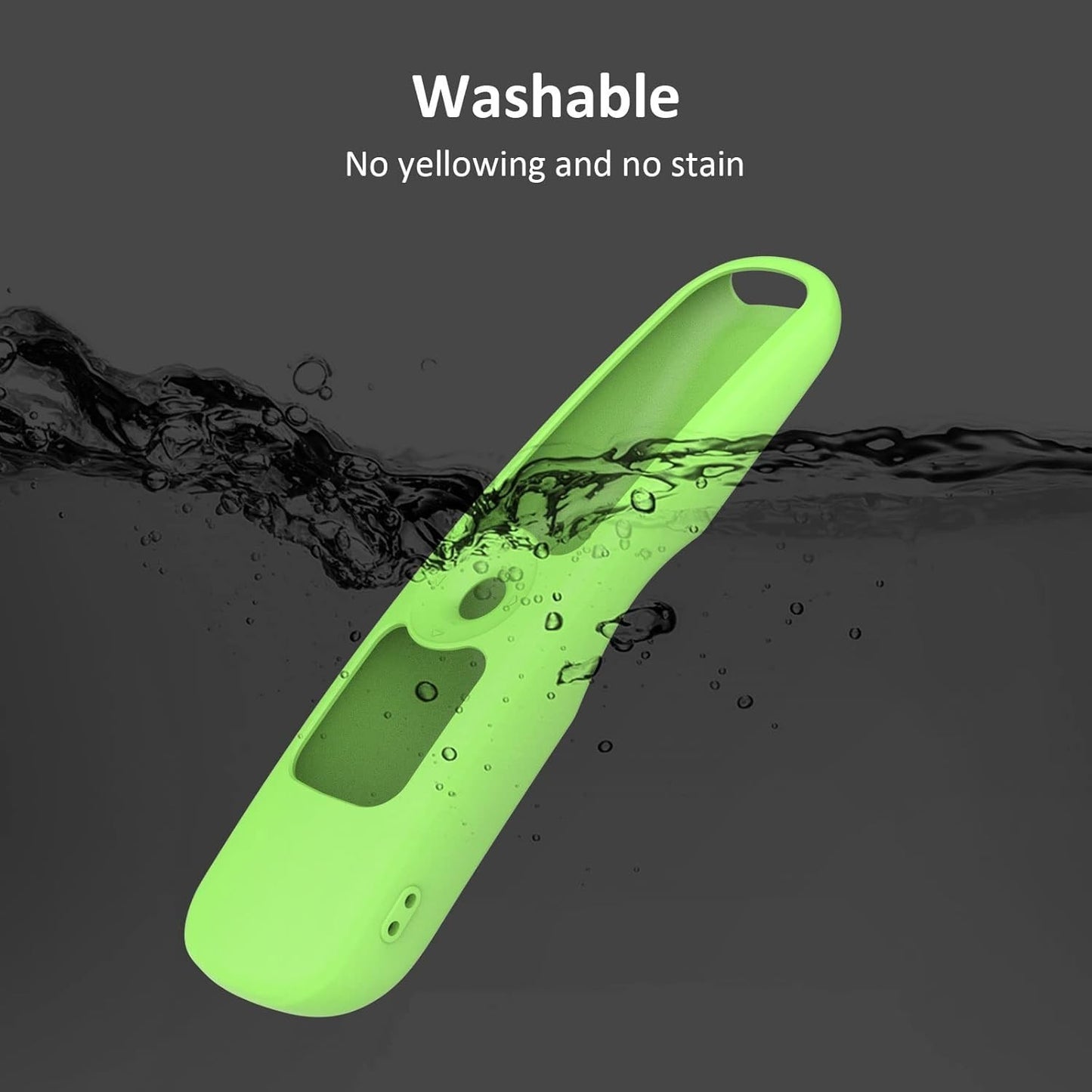 LEFXMOPHY Green Silicone Case for LG AN-MR21GA/AN-MR21GC Magic Remote