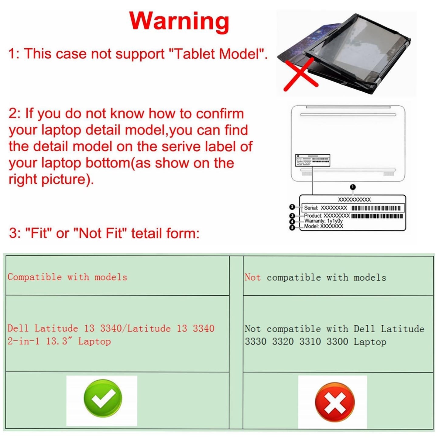 Alapmk Protective Case for Dell Latitude 3340 13" & 3340 2-in-1 Laptop Love Tree