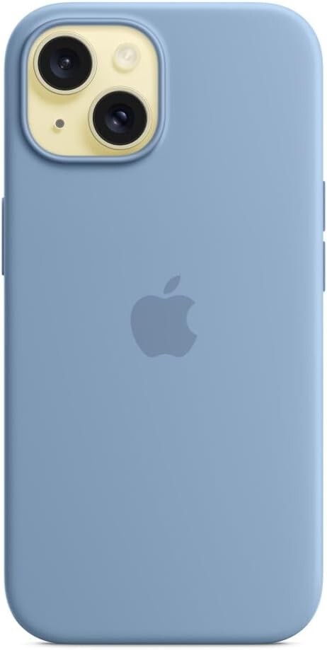 Apple iPhone 15 Silicone MagSafe Winter Blue