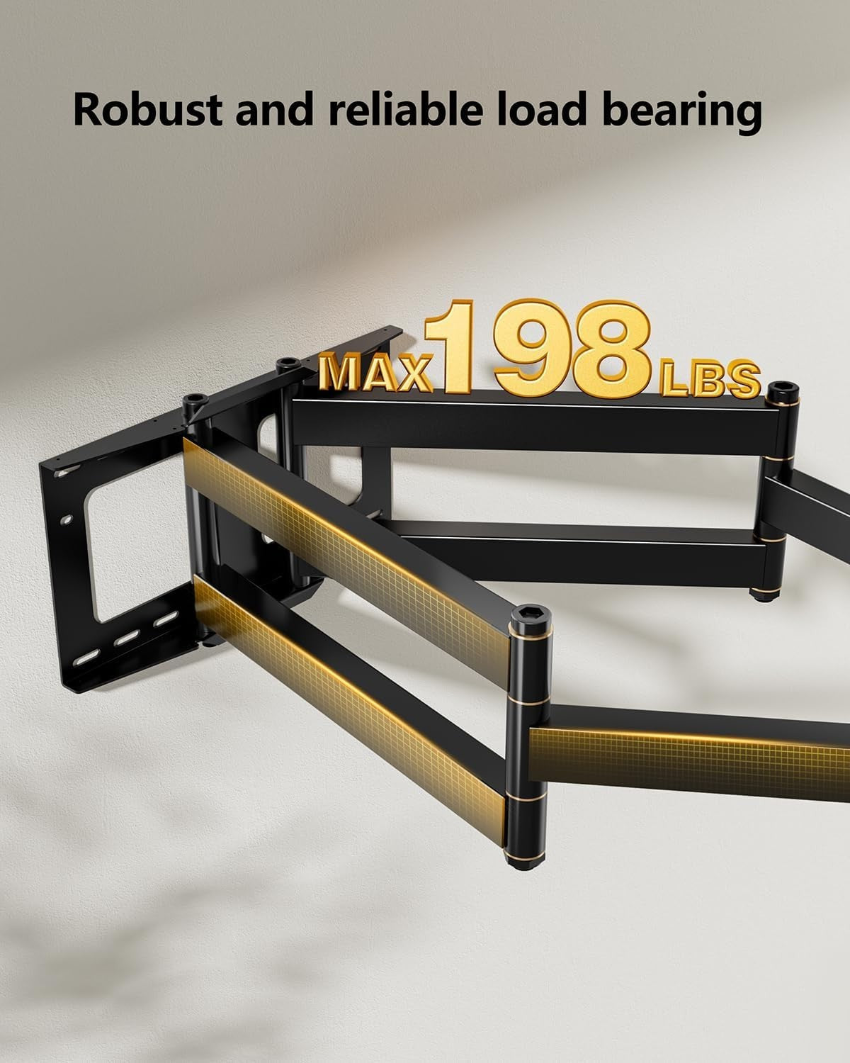 FORGING MOUNT LONG ARM TV MOUNT FOR MOST 37"-75" TVS 30" LONG EXTENSION ARM NEW