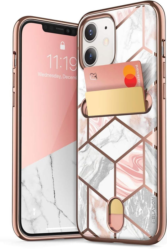 2020 Cosmo Wallet Slim Designer Wallet iPhone 12 Mini 54 Marble