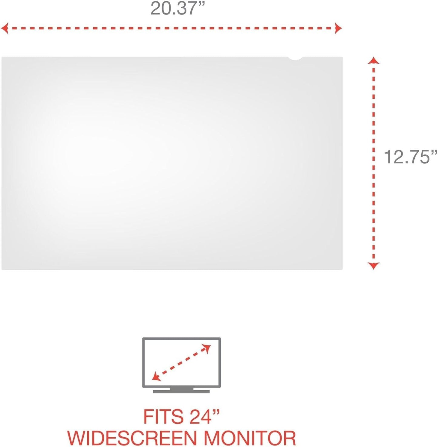 IVRBLF24W BLACK Innovera Blackout Privacy Monitor Filter 24 Widescreen