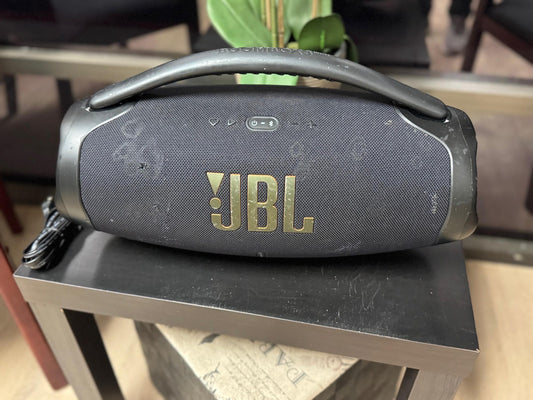JBL Boombox 3 WiFi Wireless Bluetooth Streaming Speaker, Black ( Check Pictures)