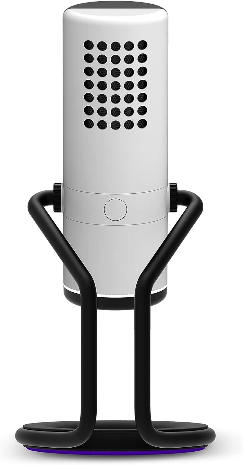 NZXT AP-WUMIC-W1 Capsule Cardioid Streaming Gaming Podcasting Microphon