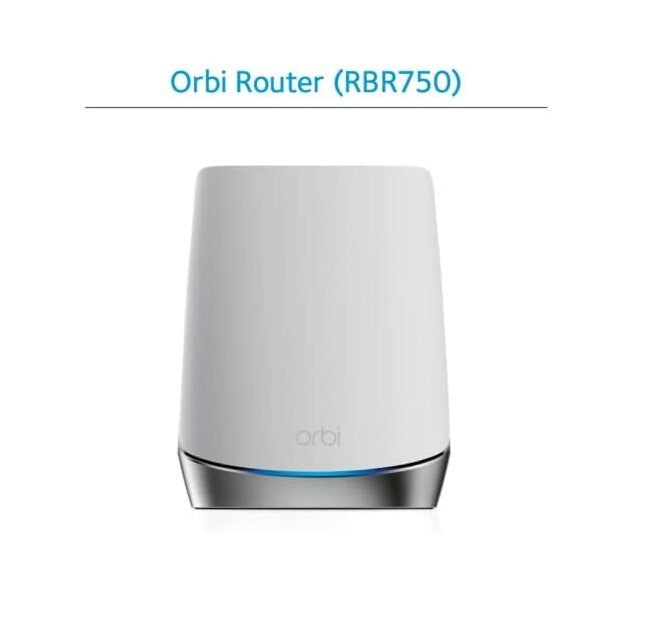 RBR750 AX4200 Orbi Whole Home TriBand Mesh WiFi 6 System White Router Only