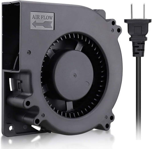 Wathai 120mm EC Blower – Dual Ball Bearing, High Airflow Fan – AC 110/115/120/22