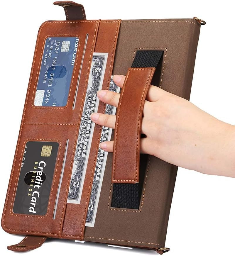 Handbag Case for iPad Mini 7 2024 8.3" / Mini 6 2021, Techcircle Folio Stand PU