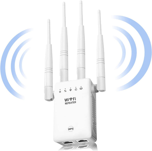 300M 8000 Wifi Extender Range Signal Booster Repeater 5 Modes Up to SqFt