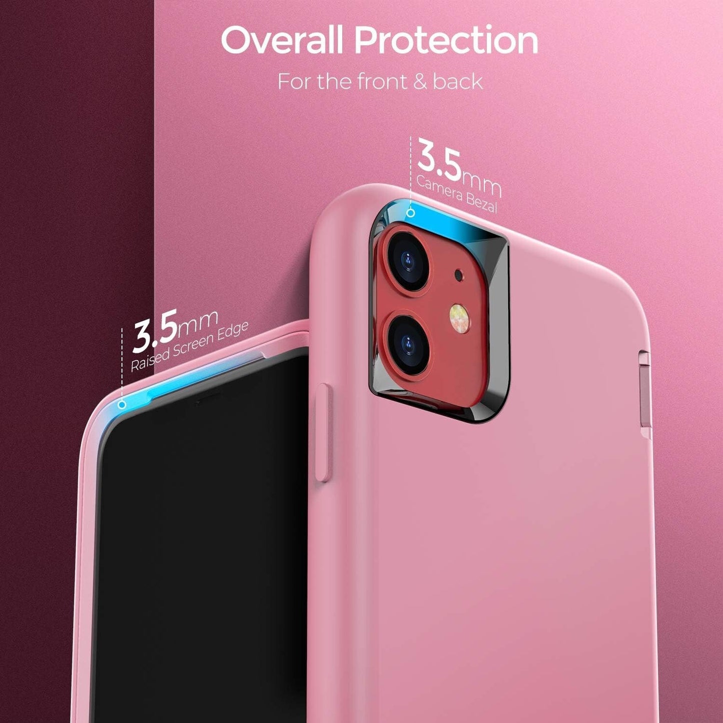 ORIbox iPhone 11 Pro Max Pink 10 FT Military Grade Drop Protection