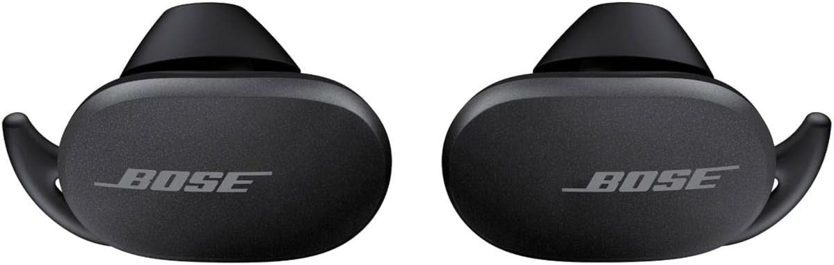 Bose QC Earphones Black – Wireless, Noise Cancelling, High-Quality Sound