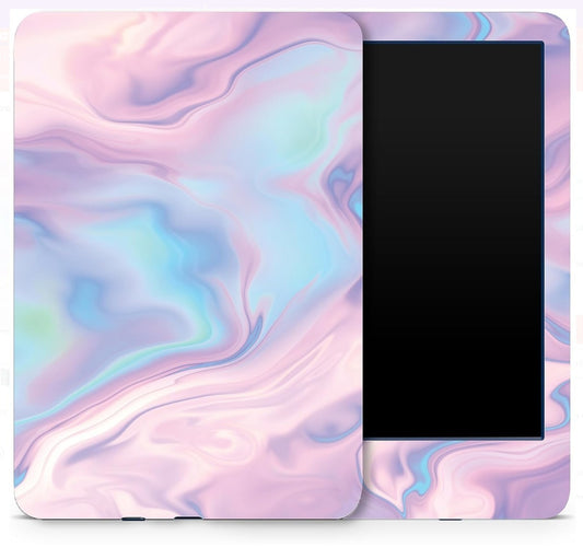MightySkins Pastel Wave Full Wrap – Fits Kindle 6" 11th Gen 2022, Easy Apply
