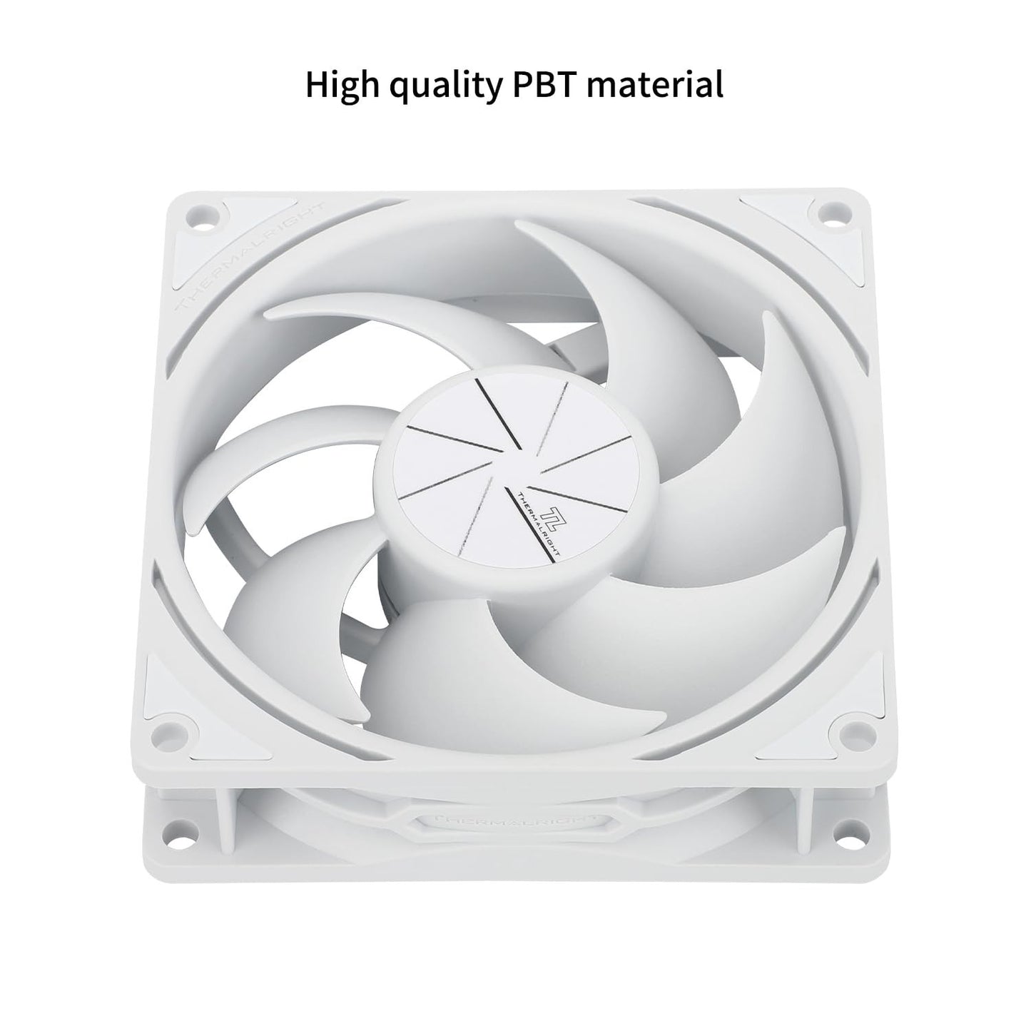 Thermalright TL-P9W 92mm White CPU Fan – Quiet PWM, 2200RPM, High Performance