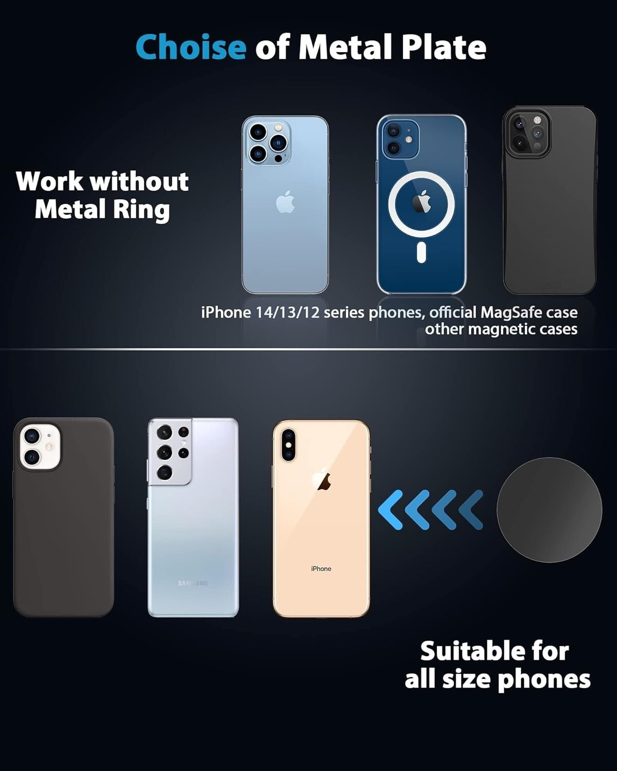 360 ORIbox Magnetic Phone Holder Car Strongest Adjustable iPhone 14