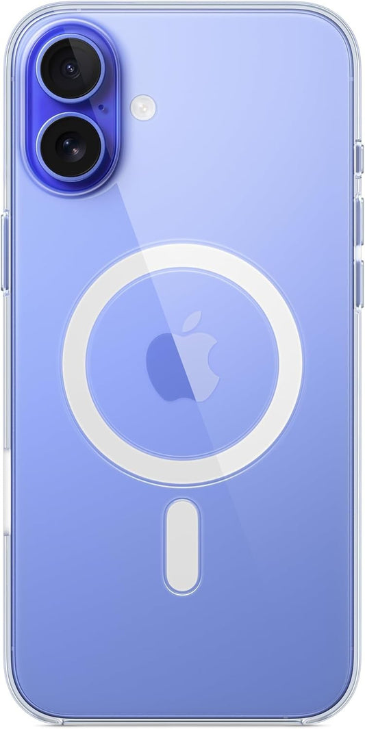 iPhone 16 Plus Clear MagSafe Case– Apple Official, Glossy Finish, Camera Control