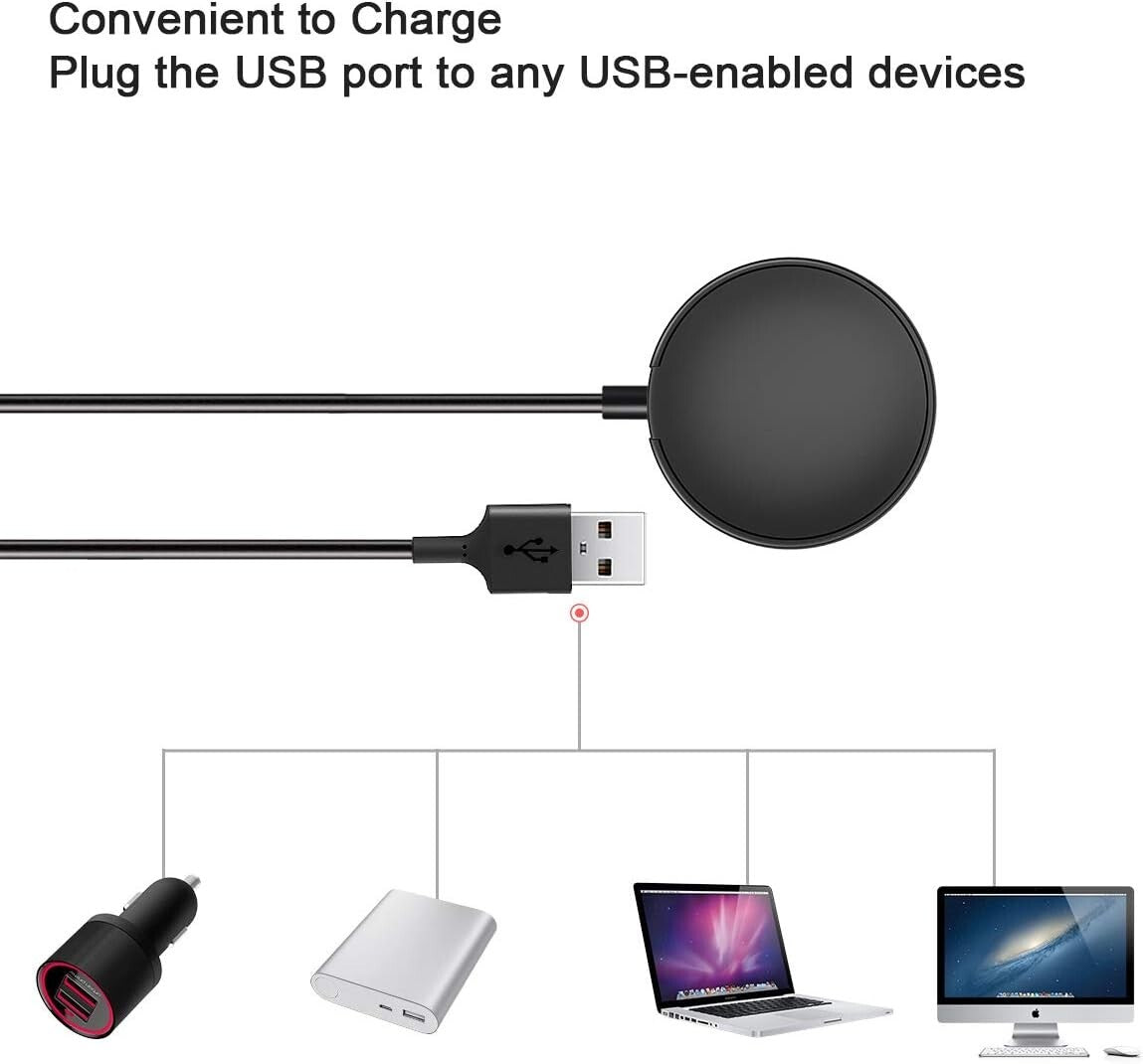 Wireless Charging Cable Dock Stand Galaxy Watch 66 Classic 55 Pro44
