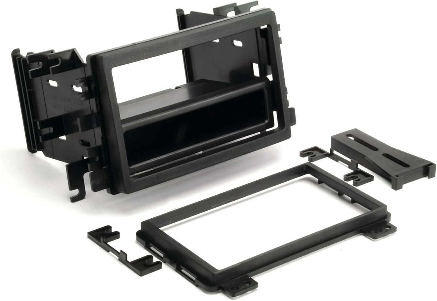 Scosche FD3090B Dash Kit – Double or Single DIN w/ Pocket, 1995‑2016 Ford & More