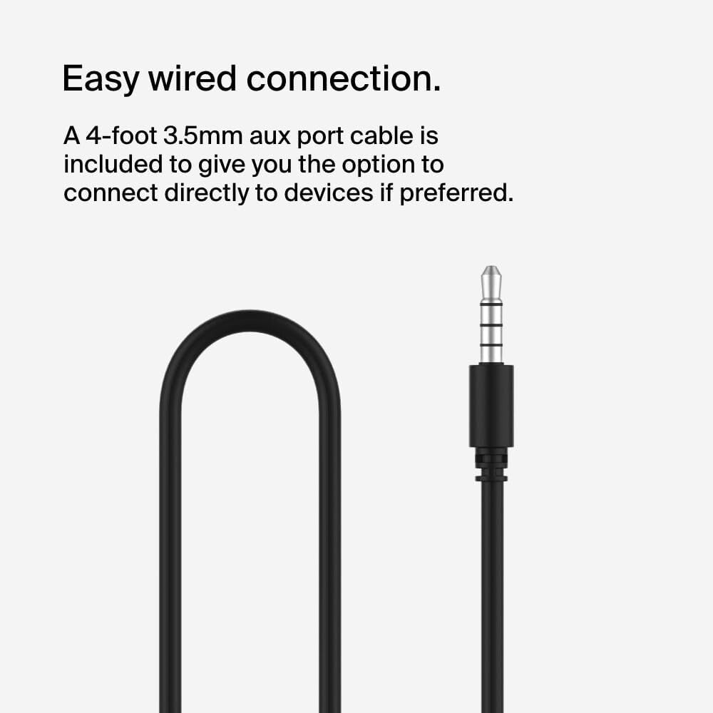 Belkin SoundForm Mini Wireless BT Headphones Kids Black