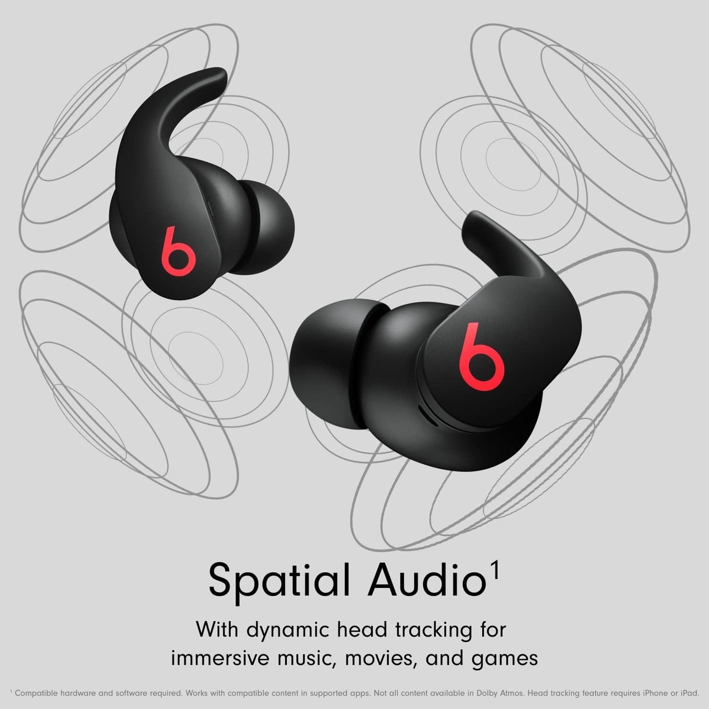 Beats Fit Pro Wireless Earbuds – Noise Cancelling, H1 Chip, Black, iOS/Android