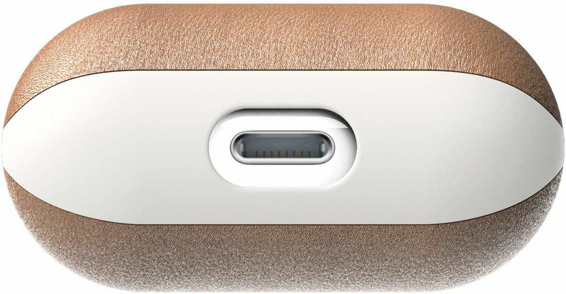 NATURAL Nomad Modern Leather iWatch Strap Apple Watch 38mm 40mm AirPod