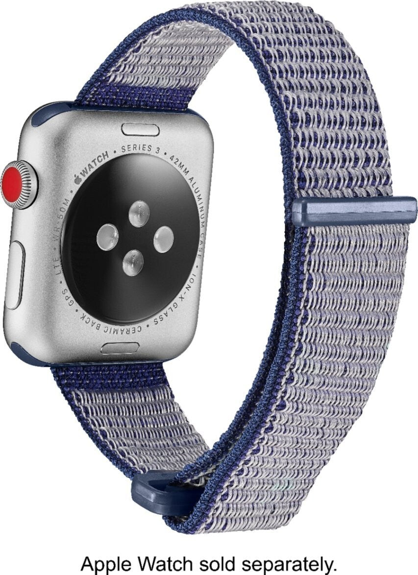 MD-AWB42UVNYV Modal Active Nylon Watch Band 42mm 44mm Navy Blue