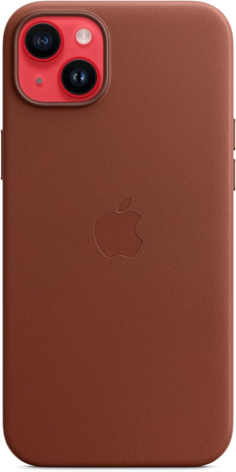 Apple iPhone 14 Plus Leather MagSafe Umber
