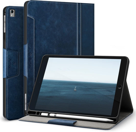 Antbox Case for iPad 9.7" Air 1/2 Pro 6th/5th Gen – Smart Cover w/ Pencil Holder
