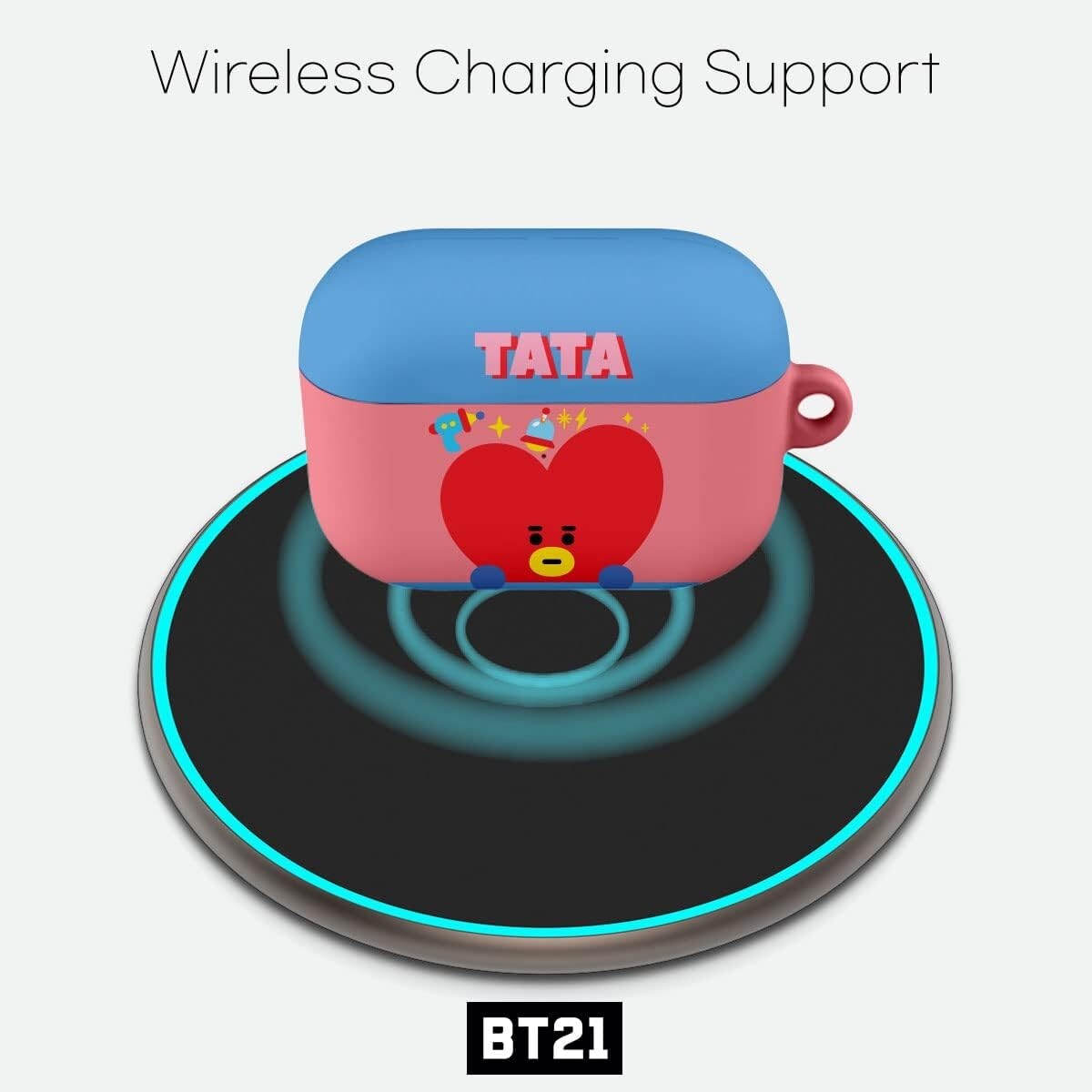 BT21 Official Merchandise Designed Airpods Pro Cover Protective Hard