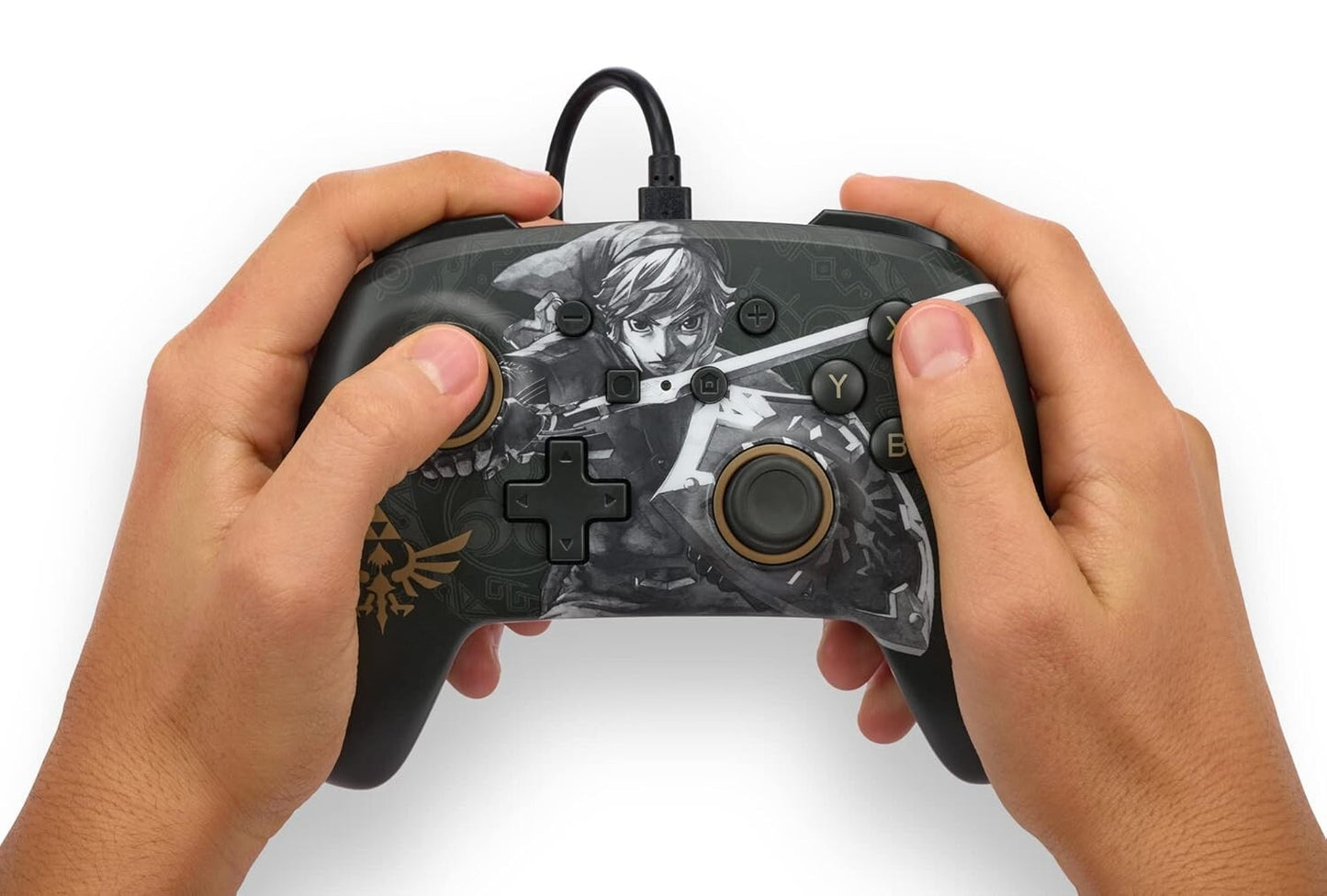 PowerA Enhanced Wired Controller Nintendo Switch BattleReady Link Gamepad