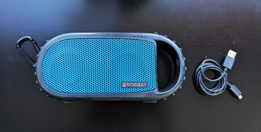 Ecoxgear EcoCarbon GDI‑EXCBN200 Bluetooth Speaker IP68 Blue 16W Power Bank