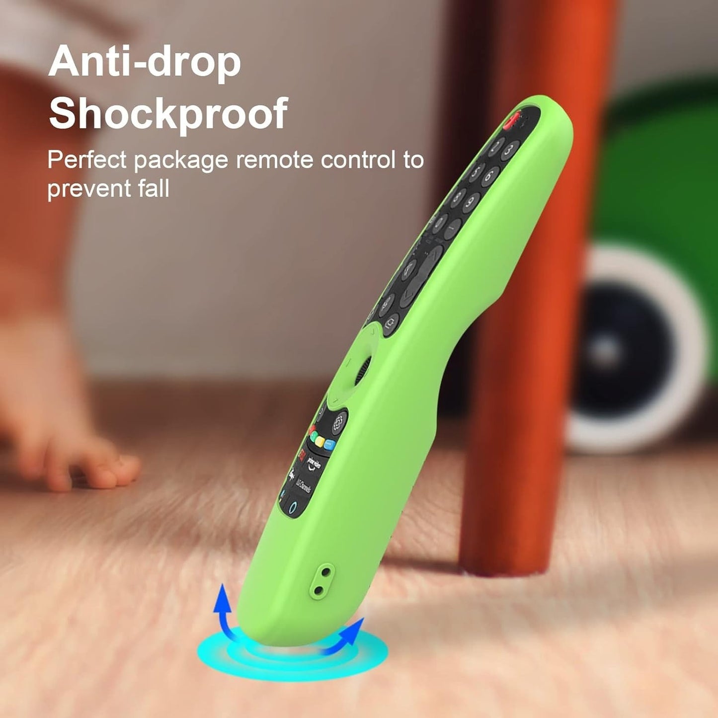 LEFXMOPHY Green Silicone Case for LG AN-MR21GA/AN-MR21GC Magic Remote