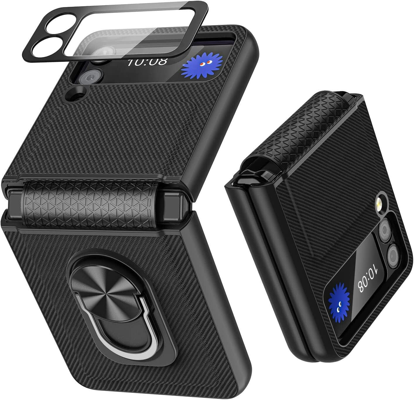 Fewdew Kickstand Galaxy Z Flip 4Z Flip 4 w Hinge Protection
