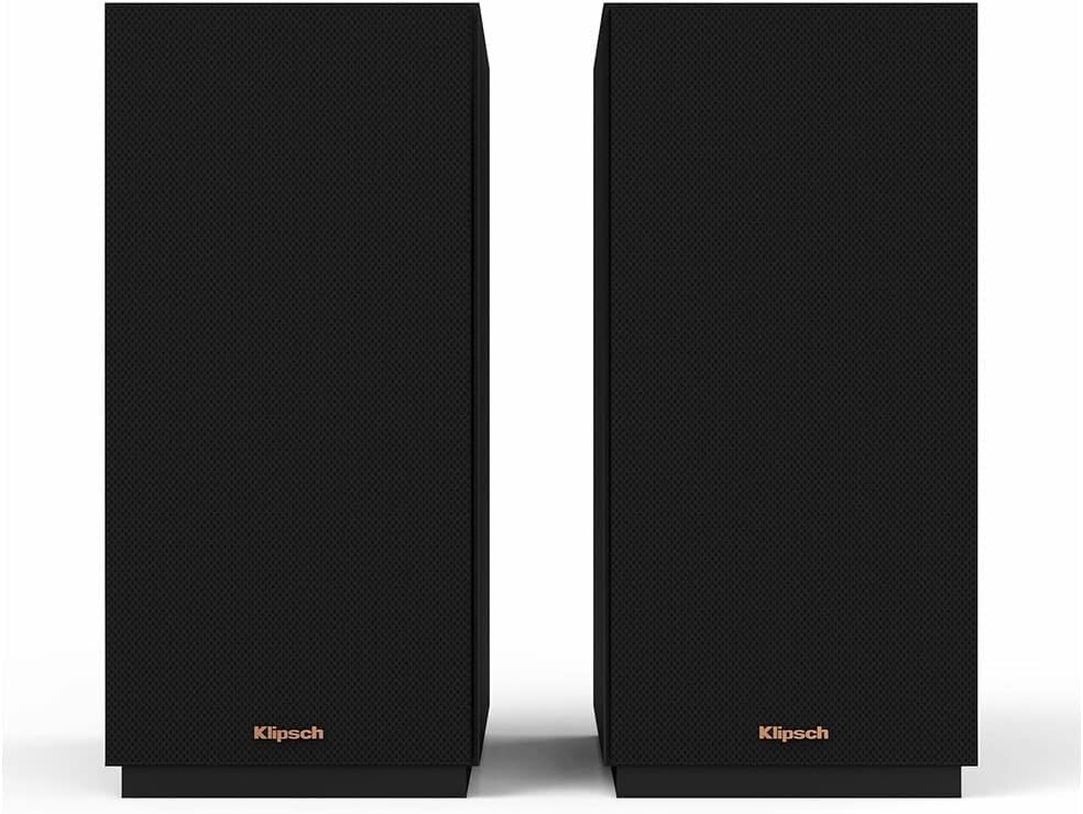 Klipsch KD-51M Bookshelf Speaker Pair - Black 160W High Efficiency