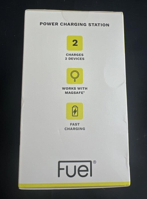 15W Fuel Charger Stand 2in1 MagneticMagSafe Wireless Station Qi2