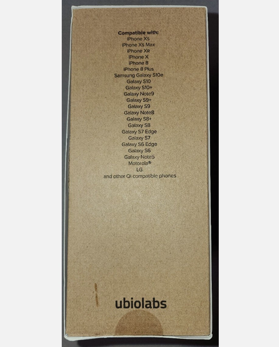 AWC1040 OEM Ubiolabs Black Wireless Charger Dock Hub Mobile Phone