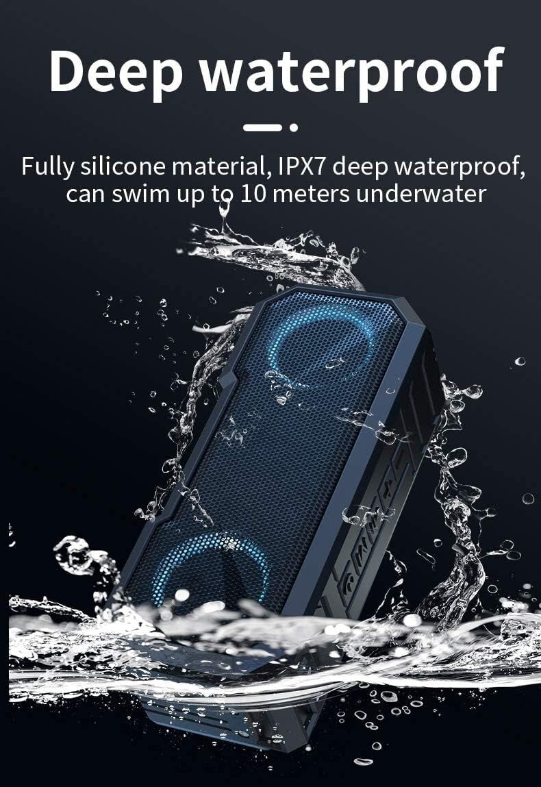 E-SHIDAI Portable Speaker Bluetooth Dual Speaker Music Player That can Play in