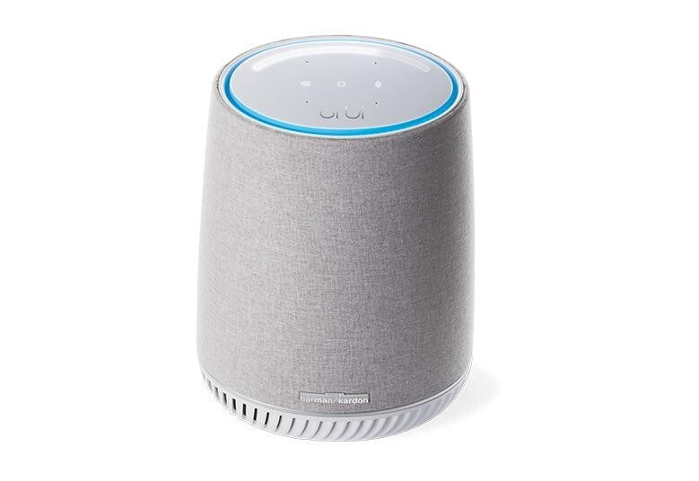 NETGEAR RBS40V Orbi Voice Smart Speaker WiFi Mesh Extender w Amazon Alexa