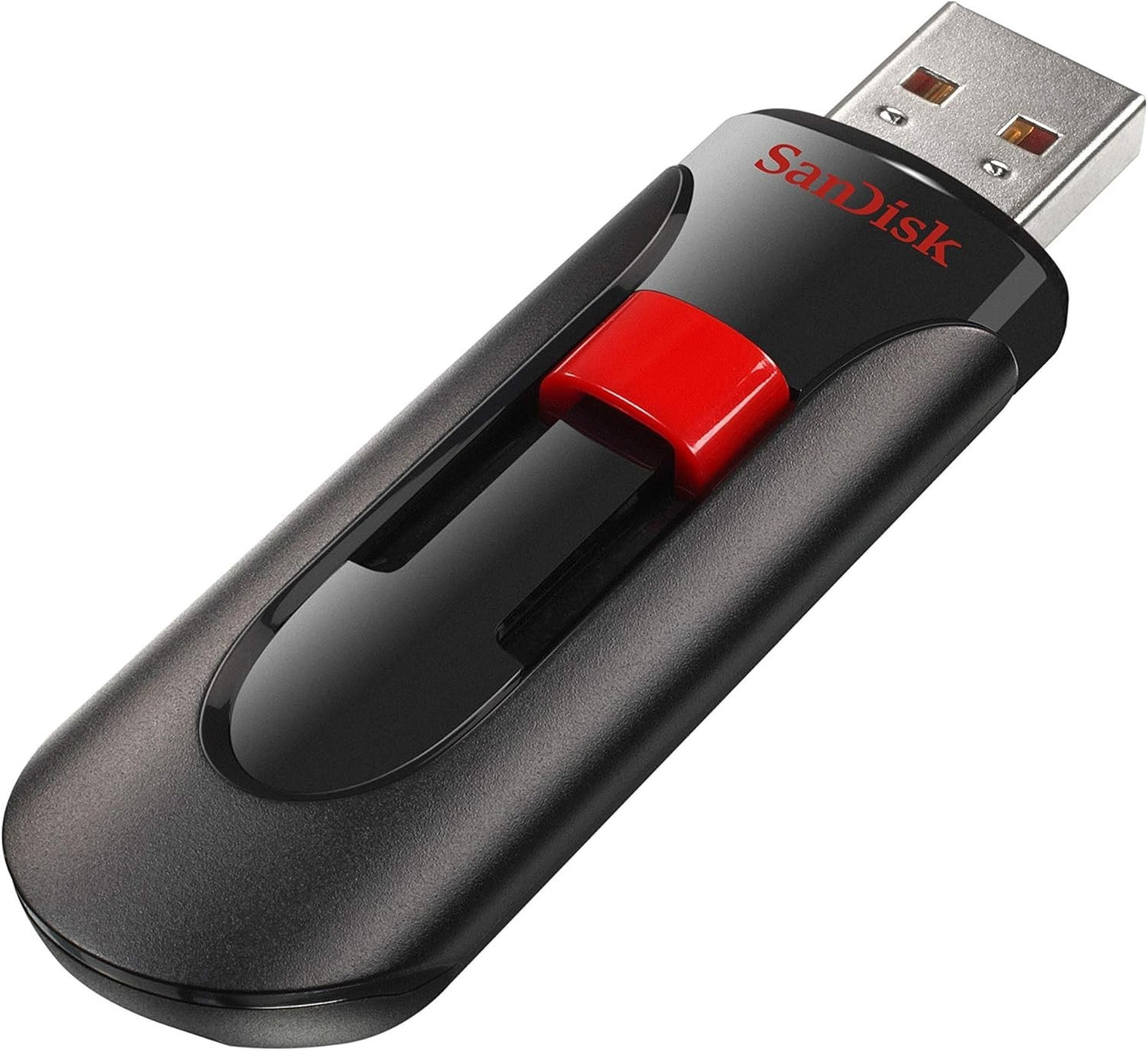 SanDisk 32GB Cruzer Glide USB 2.0 Flash Drive Red SDCZ60-032G-B35